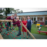 SCHOOL IS FLOORED BY REDROW SUPPORT