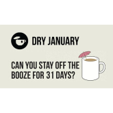  1st January Heralds the beginning of Dry January, No not precipitation. The other kind of dry!