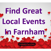 Your guide to things to do in Farnham – 1st February to Valentine’s Day