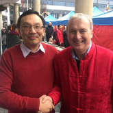 Leader of Birmingham City Council Thanks Chinese Brummies on Chinese New Year