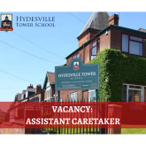 Assistant Caretaker Vacancy at Hydesville Tower School