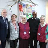 Watford Legend becomes Patron of Peace Hospice Care