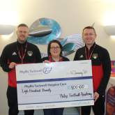 Singing Footballers Raise Cash For Phyllis Tuckwell Hospice