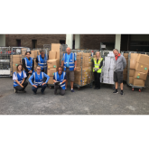 Partners work together to distribute over 100,000 meal and soothe packs to NHS staff