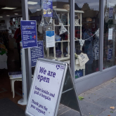 Success as Charity Reopens Shops
