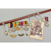 Staffordshire soldier's unique medals group for auction