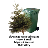 Christmas Waste Collections @epsomewellbc @reigatebanstead @MoleValleyDC #Epsom #Banstead #Ashtead