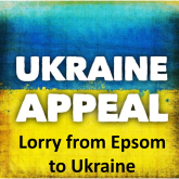 Ukraine Appeal Lorry going from #Epsom & #Ewell 18th March appeal for donations #UkraineAppeal