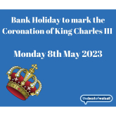Extra Bank Holiday Confirmed for 2023 to mark the coronation of King Charles III