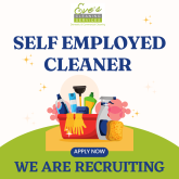 Eve's Cleaning Services in Walsall are recruiting 