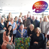The Seasons Art Class Eastbourne Celebrates Student Artists' Success with a Spectacular Exhibition at The Cavendish Hotel