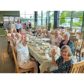 Salop Leisure welcomes Inner Wheel Club members for afternoon tea