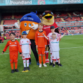 Little Mascots Kick-Off Super Season of Football Fundraising with Walsall FC 
