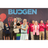 Top seed Viktorija Golubic crowned Budgen W100 Shrewsbury champion