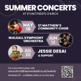 Summer Concerts At St Matthew`s Church 