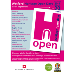 Discover Watford's rich heritage with special free events and openings across the town!
