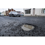Pot holes once again cause havoc in lieu of recent wet weather
