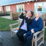Banbury care home residents flock together for birdwatch