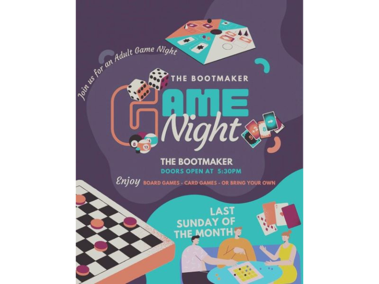 Board Games Night @The Bootmaker!