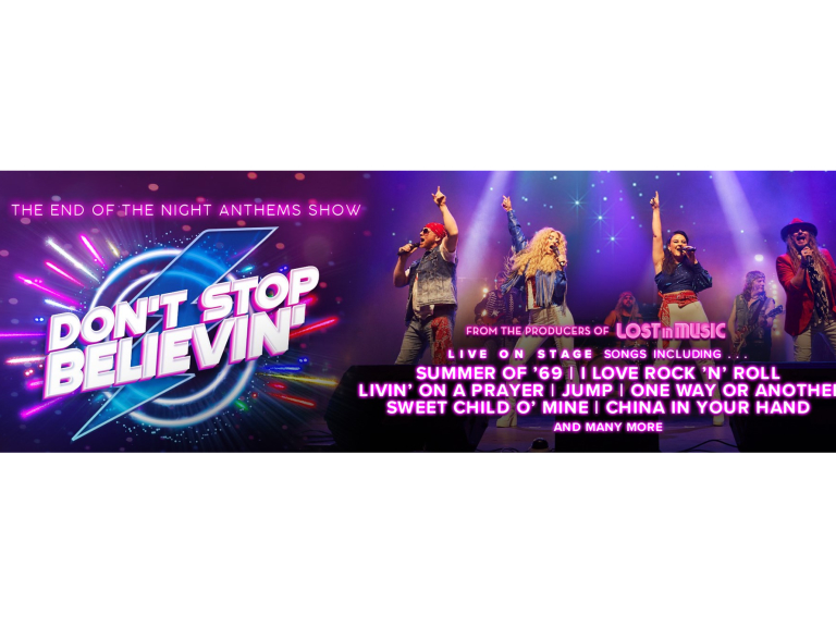 Don't Stop Believin' Saturday 30th March 2024 - 7.30pm, Main Auditorium