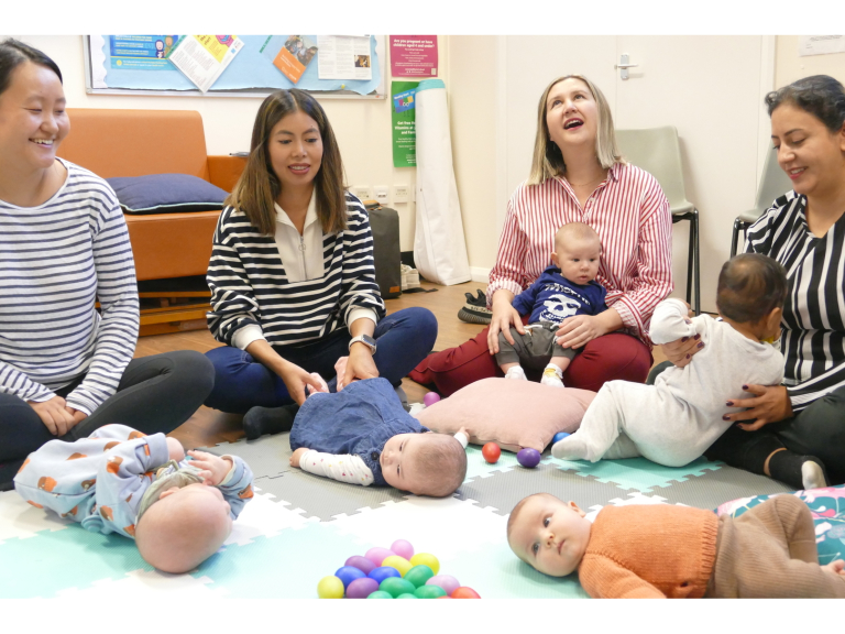 Free group singing sessions for new mothers and their babies in Peckham