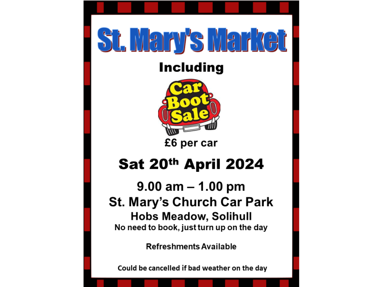 St. Mary's Market including Car Boot Sale