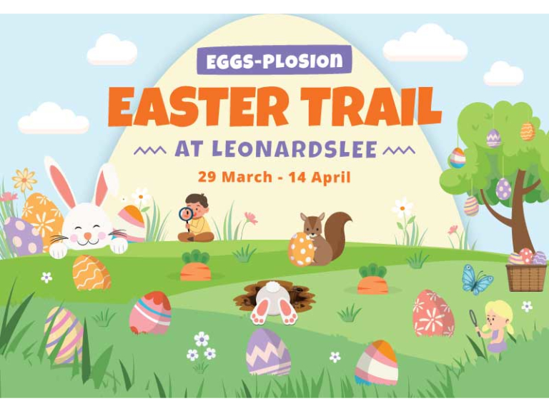 Easter Eggs-plosion Trail at Leonardslee Gardens 