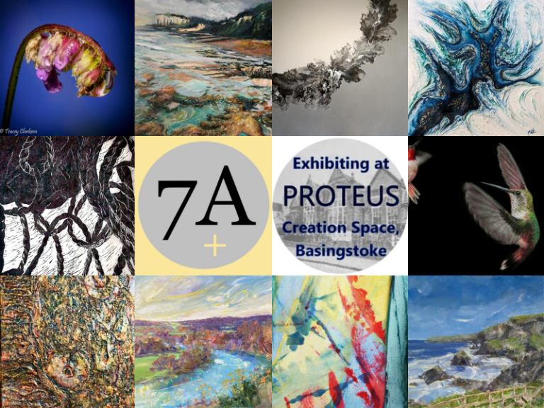 7Artists+. Free Art Exhibition for Open Studios West Berks & North Hants 2024