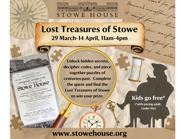 Lost Treasures of Stowe! Easter trail