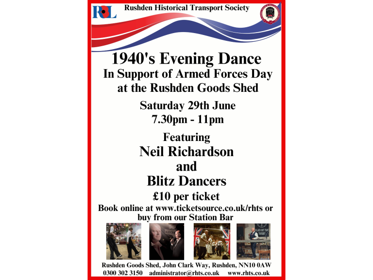 Rushden's Summer 1940's Dance'