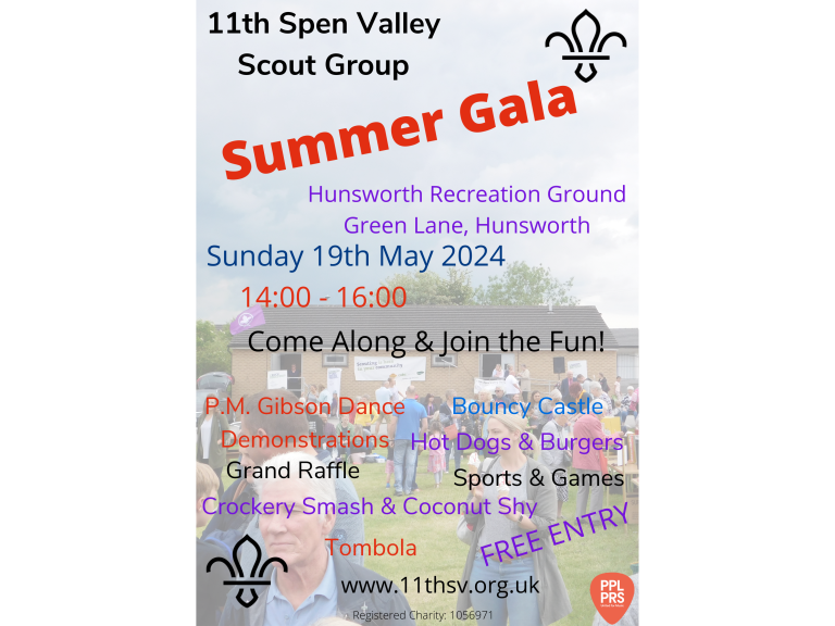 11th Spen Valley Scouts - Annual Gala 2024