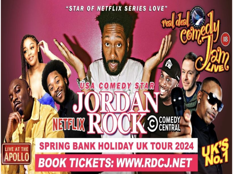 Nottingham Real Deal Comedy Jam Bank Holiday Special starring (Chris Rocks) Brother Jordan Rock