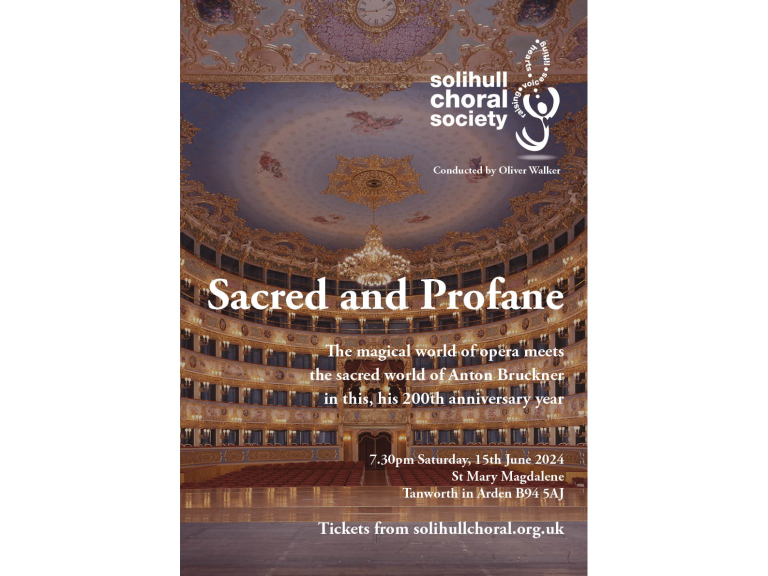 Sacred and Profane  - Solihull Choral Society concert