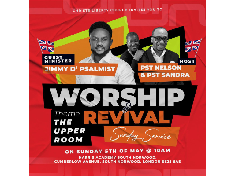 Worship Revival, Theme: The Upper Room