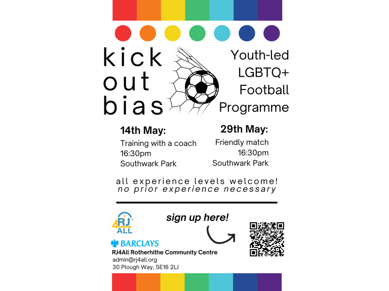Free football sessions - Kick Out Bias