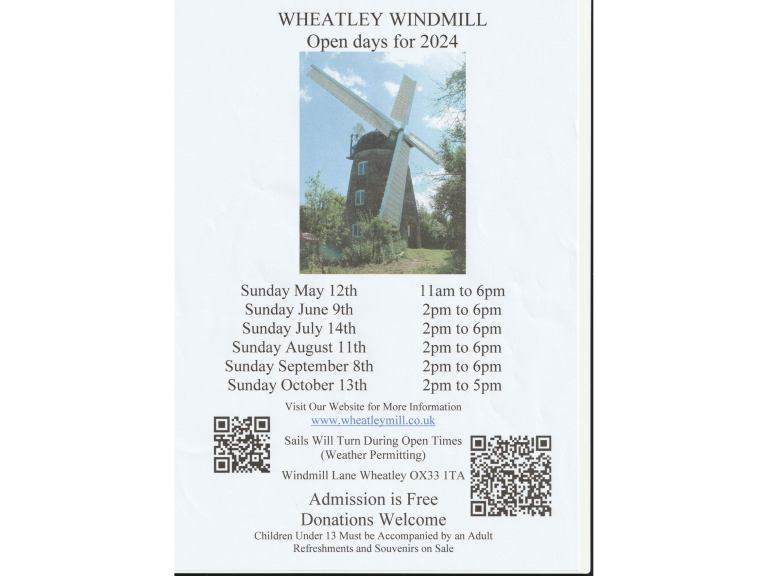 Wheatley Windmill Open Day