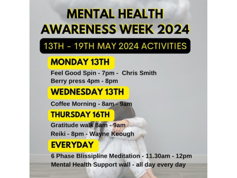 Mental Health Awareness Week - Activities at Simply Gym