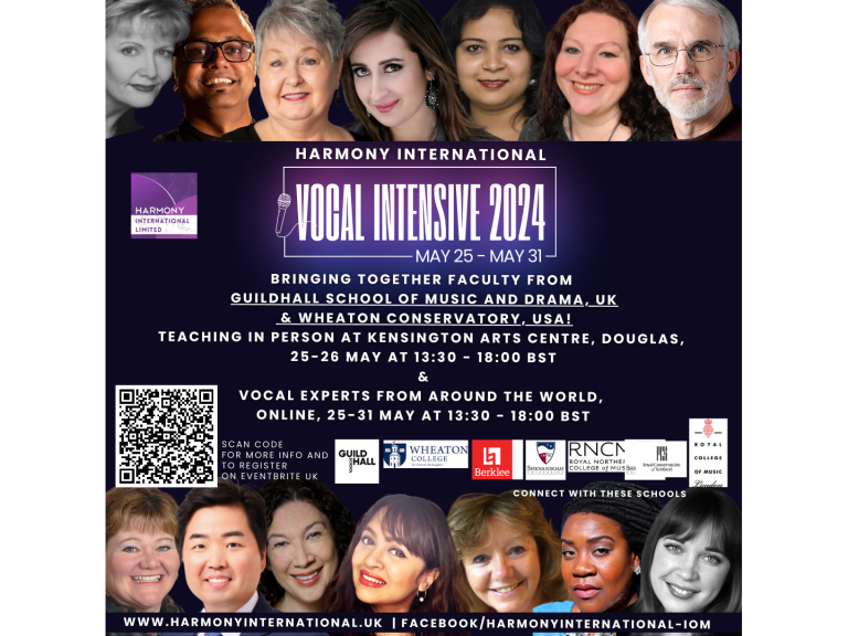 Calling all Island Singers for the Harmony International Vocal Intensive '24