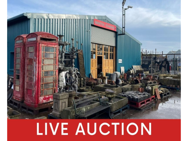 Mostly Unreserved Clearance Auction on Behalf of Martin Edwards Reclaimed Building Materials