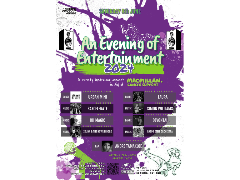 An Evening of Entertainment 2024 in aid of Macmillan Cancer Support