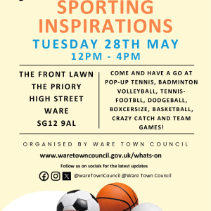  School Holiday Activity – Sporting Inspirations