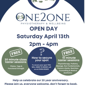 One2One Therapy Open Day
