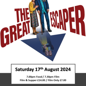 Film Night and Fish Supper showing 'The Great Escaper'
