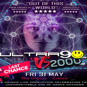Ultra 90s Vs 2000s - Live at The Crozzy - Live Dance Anthems - ONE MORE TIME - Last Chance