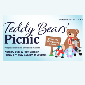 Teddy Bears Picnic at Hydesville Tower School