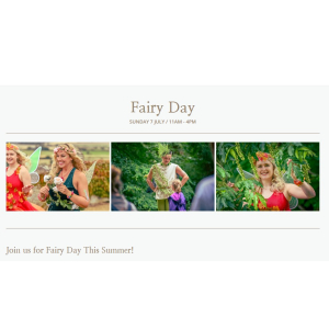 Fairy Day at Rockingham Castle