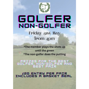 Golfer and Non-Golfer Evening