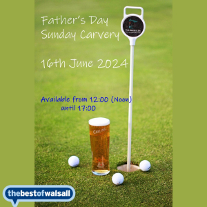 Father's Day Sunday Carvery at Calderfield's Golf and Country Club