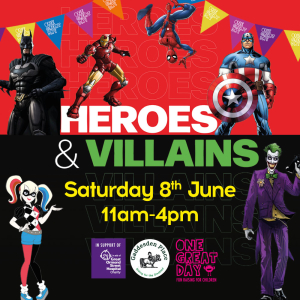 Superheroes set to assemble at Riverside Shopping Centre for free event