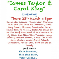 James Taylor & Carol King Evening